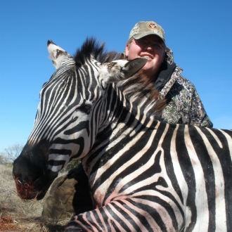 Trophy Zebra